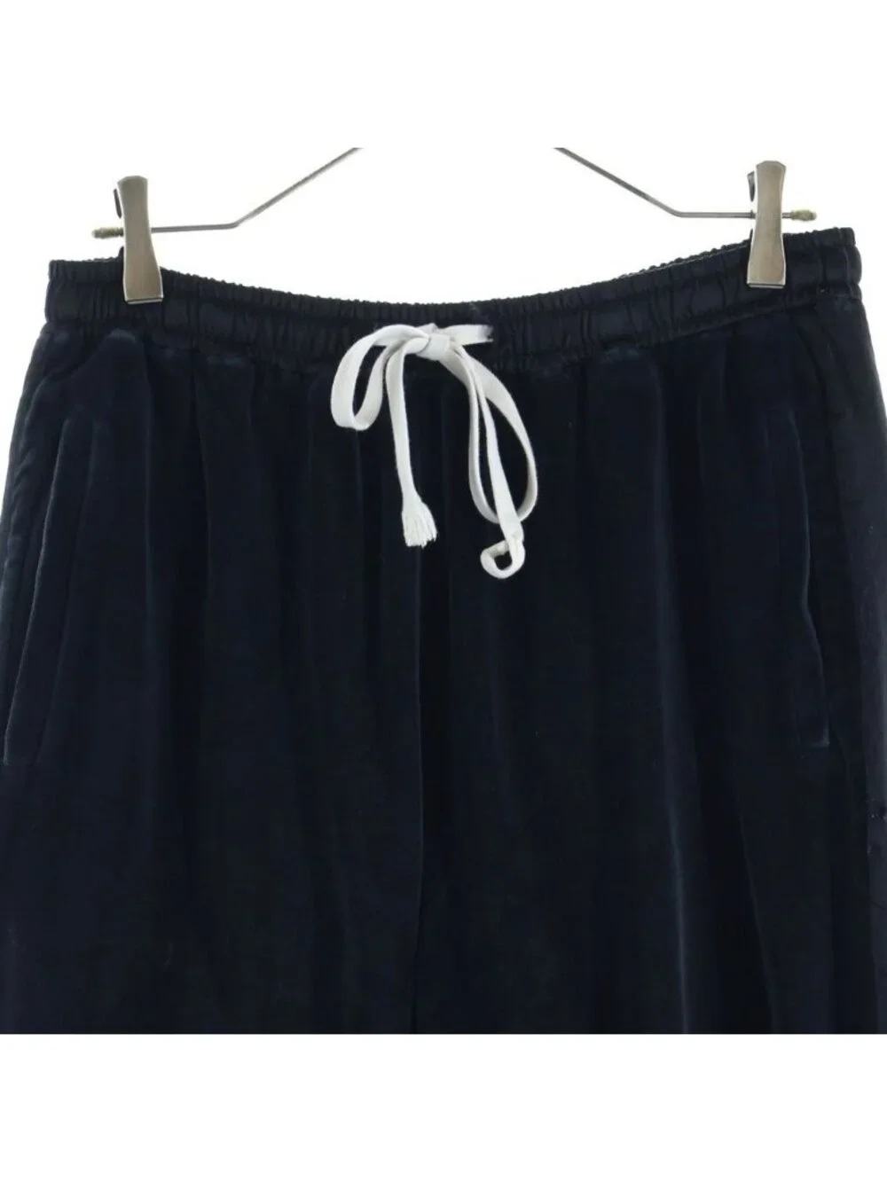 Gucci Velour Cotton Easy Sweatpants Jogger Pants Black